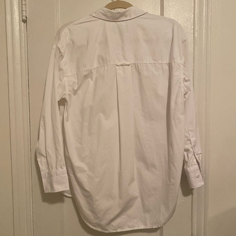 J. Crew | Petite Étienne oversized shirt in lightweight oxford - XSP - Picture 3 of 6